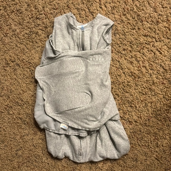 Gray, Newborn, Halo Swaddle Sleepsack - Picture 1 of 4